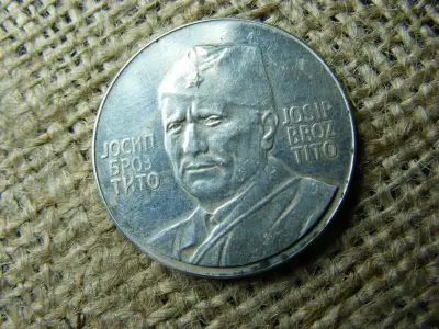 Jugoszlávia Josip Broz Tito 925 ezüst emlékérem, 1943-1973, 8g