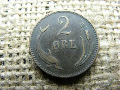 2 öre, 1891, Svédország
