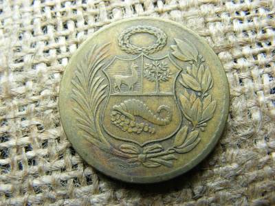 1/2 Sol érme, 1959, Peru