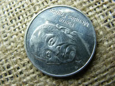 5 frank 1992, Svájci érme