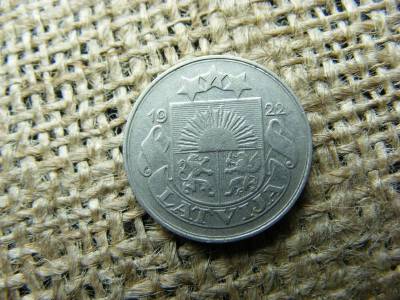 10 Santimu, 1922, Lettország