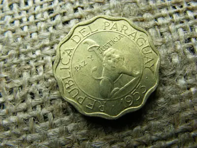 15 centimos érme, 1953