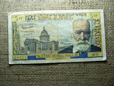 5 frankos bankjegy, 1959, Franciaország