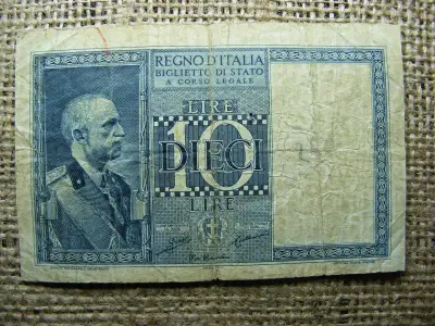 10 Lira, 1935, Olaszország
