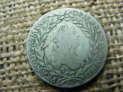 Ezüst 20 krajcár, 1765, Ferenc, EVMD