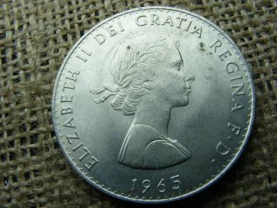 25 pence 1965, Churchill emlékérem