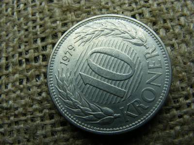 10 Korona, 1979, Norvégia