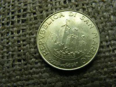 San Marino 200 lira, 1993