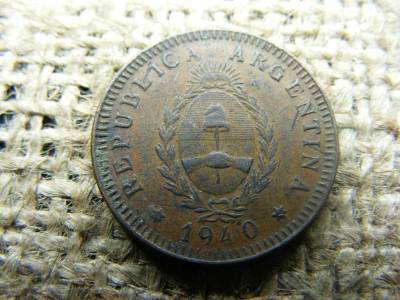 Argentína 2 Centavos, 1940