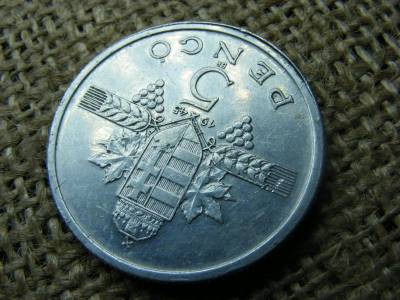 5 pengő, 1945, verdehibás, félreveret, peremes
