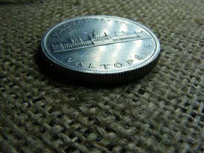 5 pengő, 1945, verdehibás, félreveret, peremes