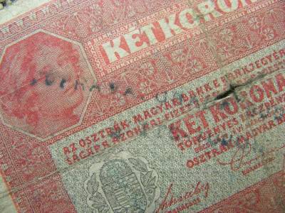2 korona, 1917, felülbélyegzéssel