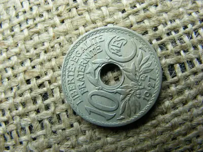 10 Centimes, 1927, Párizs