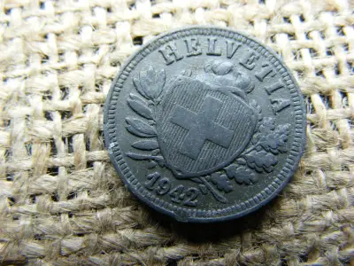 2 Rappen, 1942, Svájc