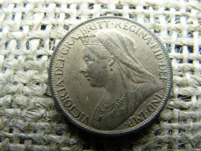 1 Farthing, 1899, Verdefényes