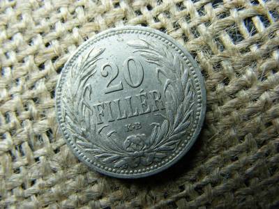 20 fillér, 1908, KB