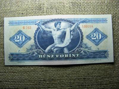20 forintos bankjegy, 1969
