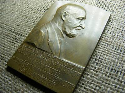 Bronz Plakett, 1907, Október 31, Bécs