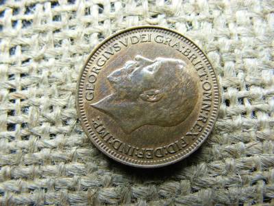 Angol Farthing érme, 1931