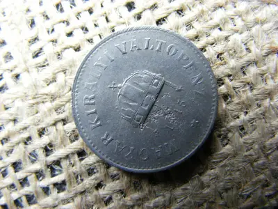 10 fillér 1915, Vas