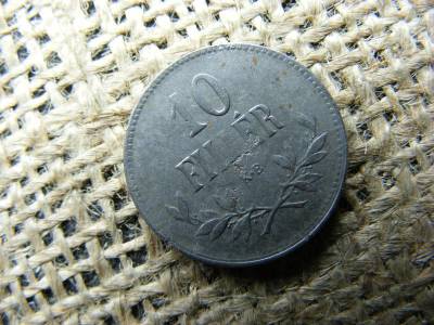 10 fillér 1915, Vas