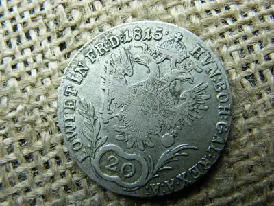 Ezüst 20 krajcár, 1815, G
