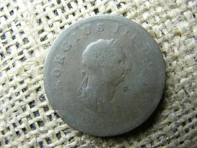 1/2 Penny, 1807, Nagy-Britannia