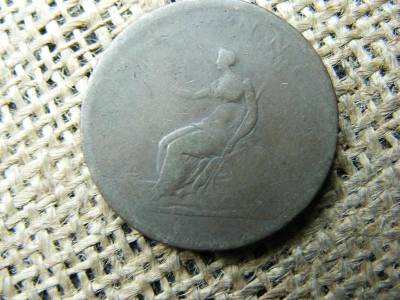 1/2 Penny, 1807, Nagy-Britannia