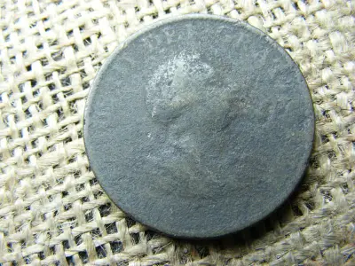 1/2 penny érme, 1799, Nagy-Britannia