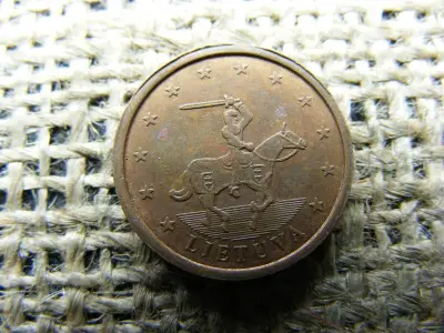 Litvánia, 1 euró cent próbaérme