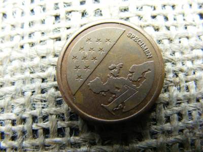 Litvánia, 1 euró cent próbaérme