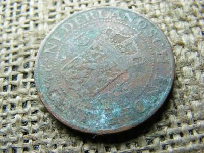 Holland India 2 1/2 cent, 1915