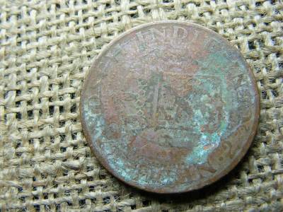 Holland India 2 1/2 cent, 1914