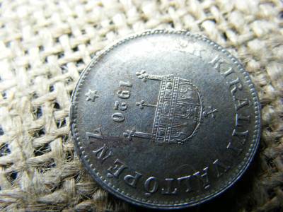 20 fillér 1920, verdehibás