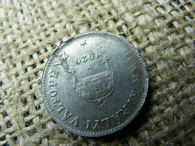 20 fillér 1920, verdehibás