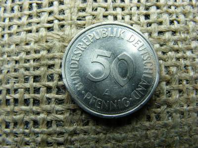 50 Pfennig, 1992, bank megsemmisített