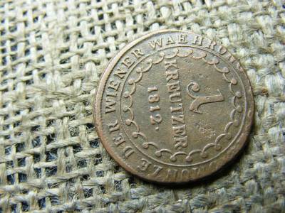 1 Krajcár 1812 O, Habsburg
