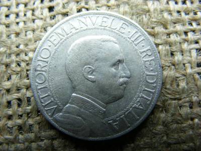 Ezüst 1 Lira, 1912, Olaszország