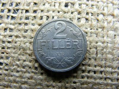 2 fillér 1916 KB, verdehibás, lapkavég
