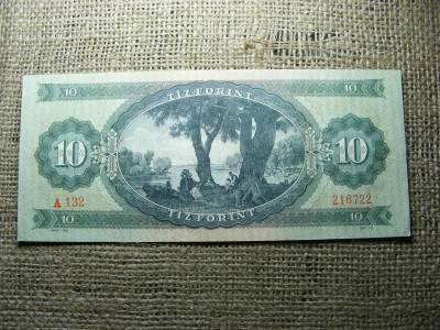 10 forintos bankjegy, 1962