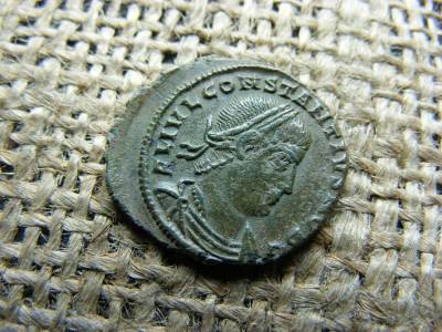 II. Constantius Follis, 337-361, félrevert
