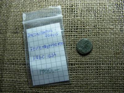 II. Constantius bronz érme, 337-361