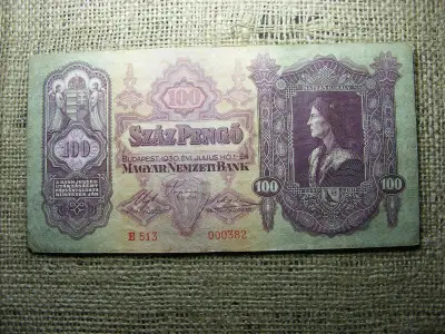 100 pengő, 1930, alacsony sorszám