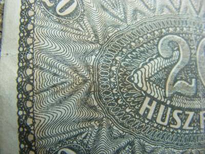20 fillér bankjegy, 1920, 35