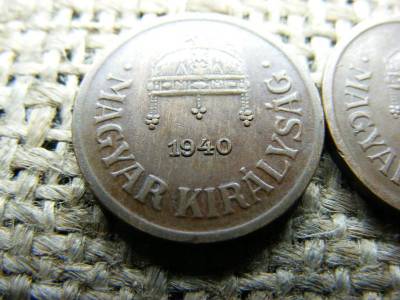 2 Fillér 1940, Bronz Pár, Verőtőtípus