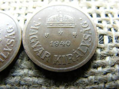 2 Fillér 1940, Bronz Pár, Verőtőtípus