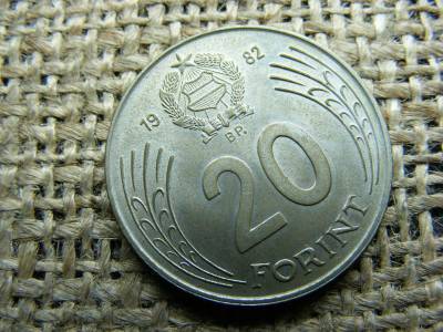 20 forintos érme, 1982