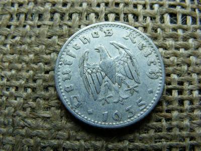 Birodalmi 50 pfennig, 1935 D