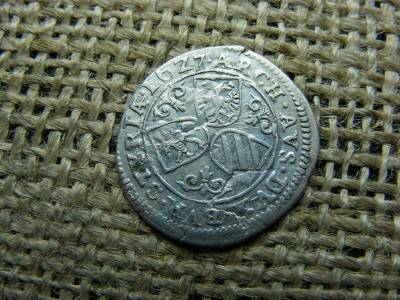 Ezüst 3 krajcár, 1627