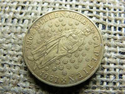 10 frank 1987, Svájci érme